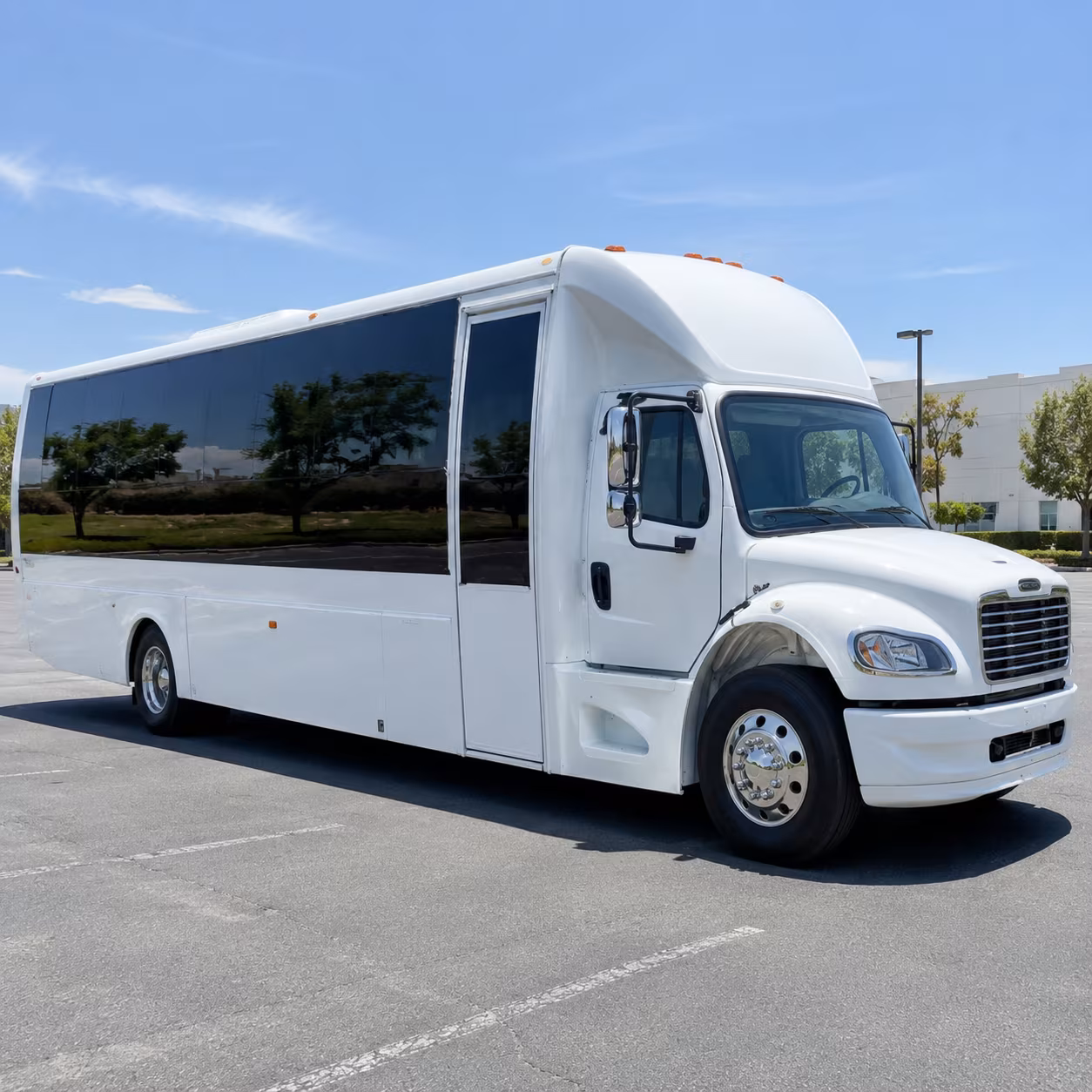 Visalia Concert & Music Festival Transportation party bus exterior