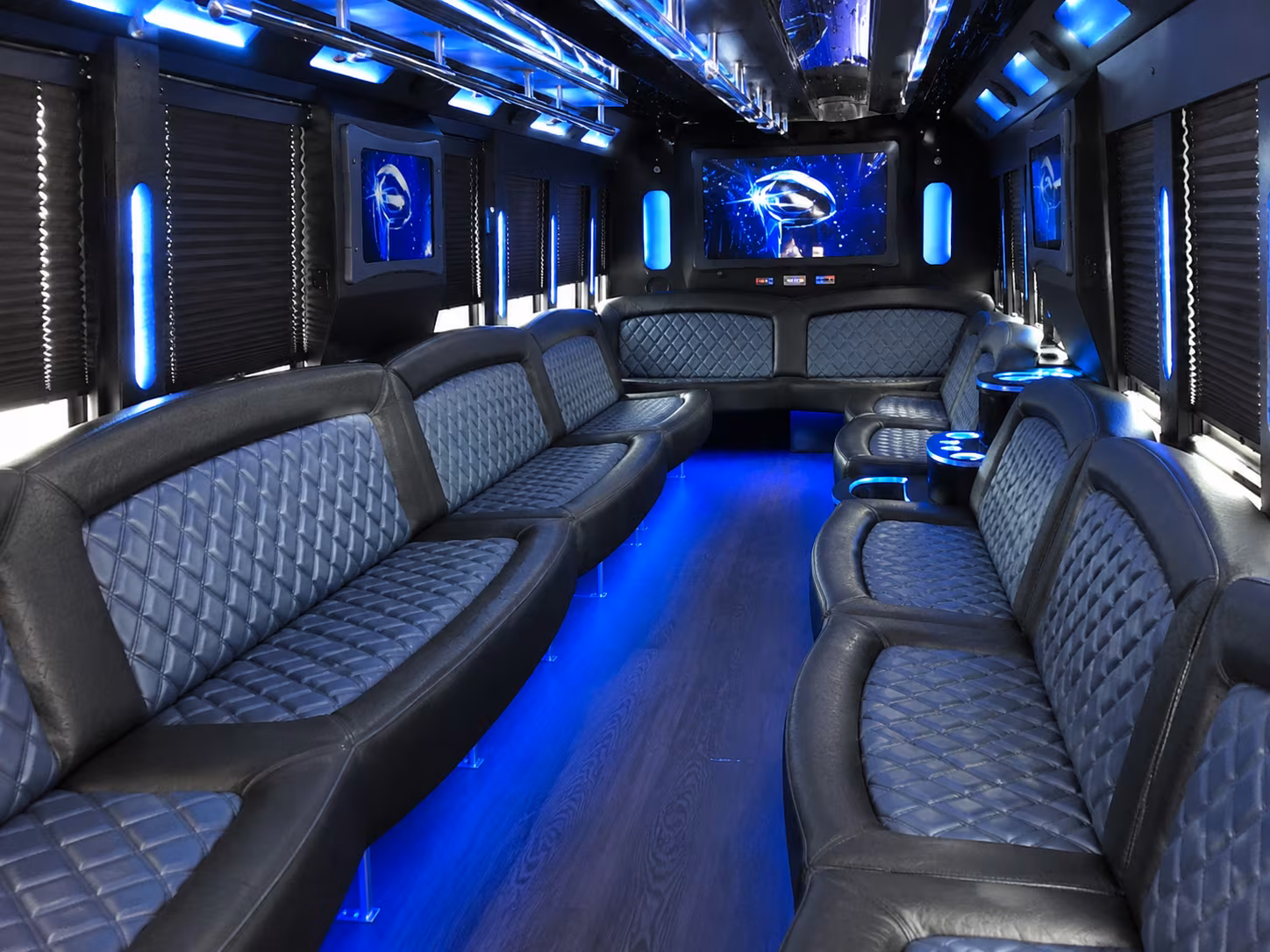 Visalia Concert & Music Festival Transportation onboard seating