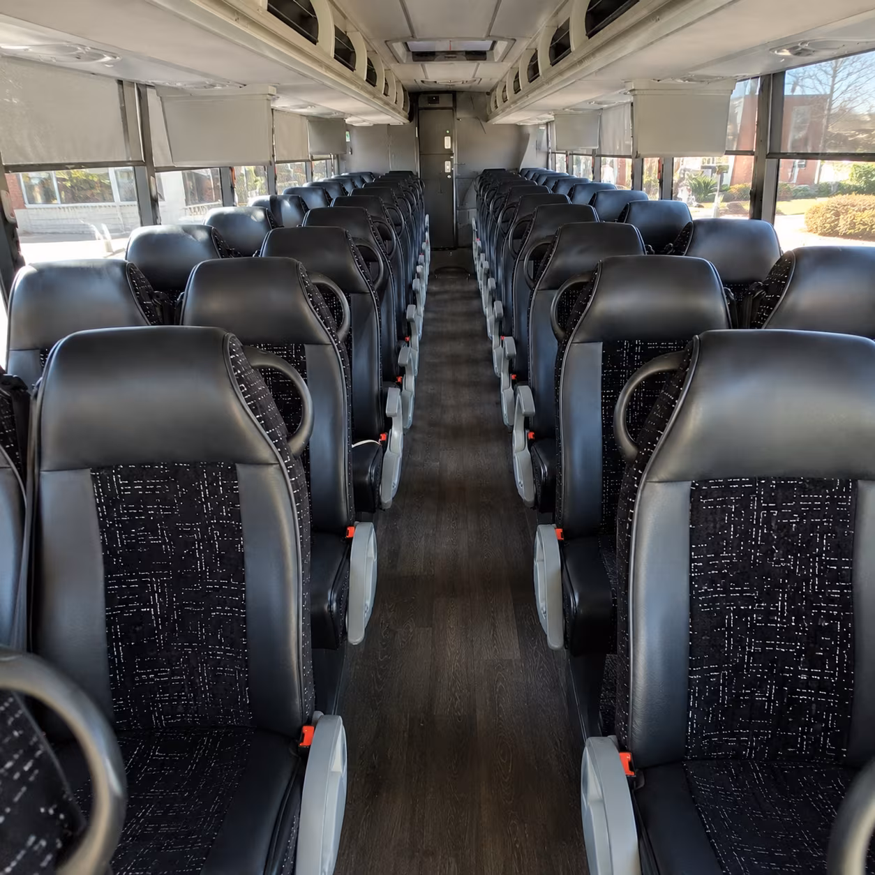 Visalia Corporate Transportation party bus exterior