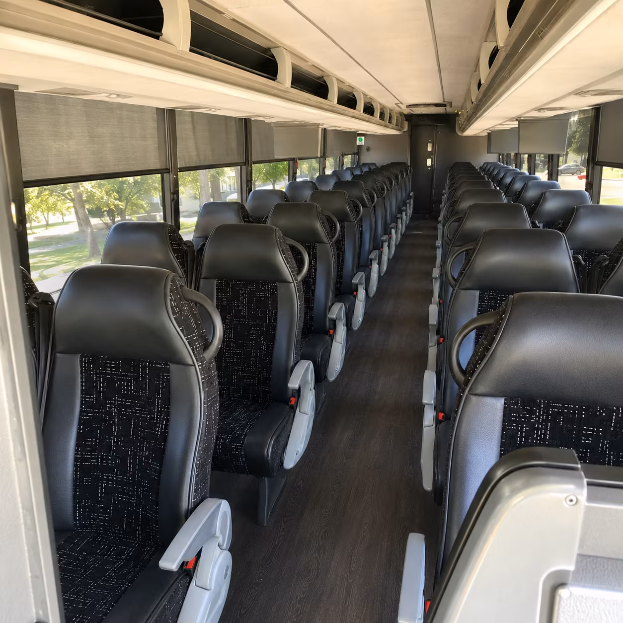 Visalia Corporate Transportation party bus exterior