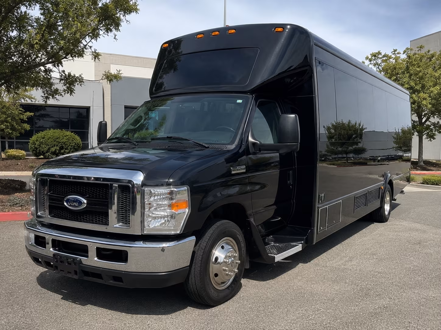 Visalia Private Event Transportation onboard seating