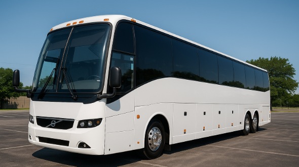 Exterior of Visalia Party Bus Company's 40 Passenger Party Bus in Visalia